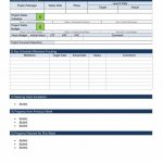 Project Status Report Template Excel ~ Addictionary In One Page Status Report Template