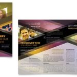 Rehab Center Tri Fold Brochure Template Design Regarding Tri Fold Brochure Publisher Template
