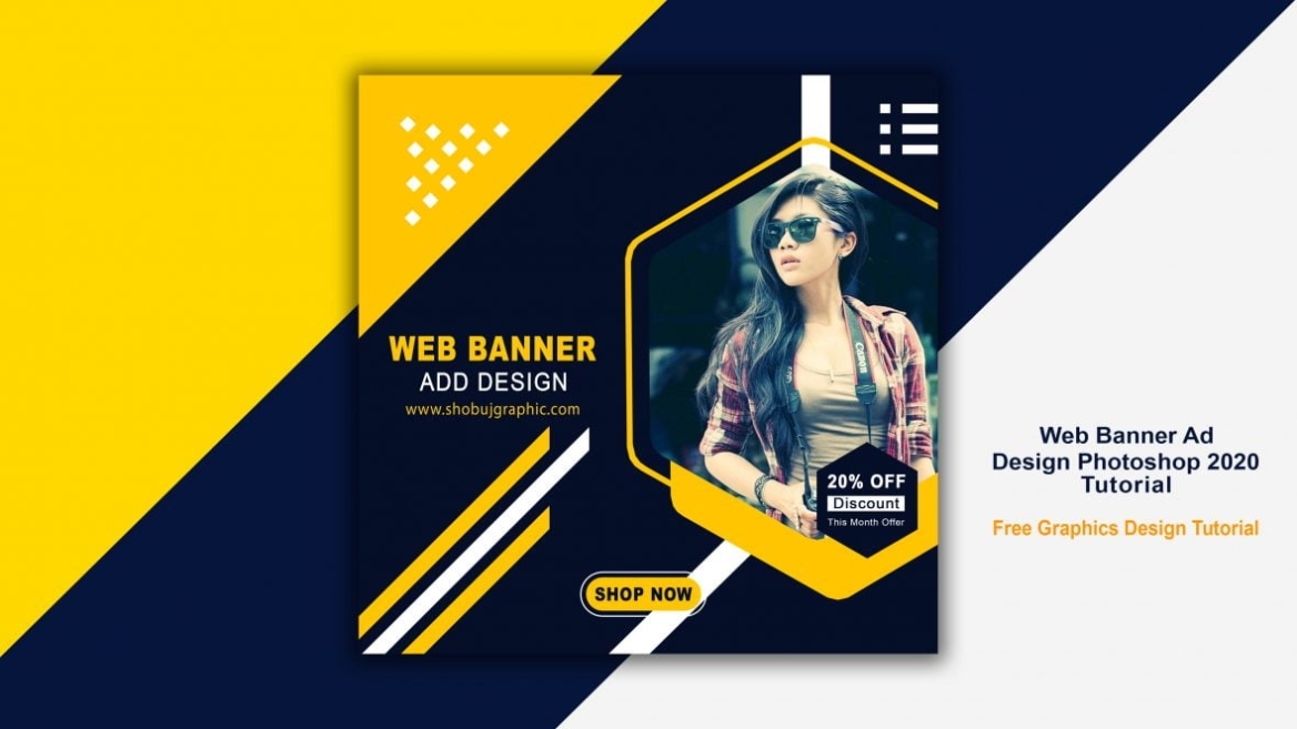 Social Media Ad Banner Design Free Psd Template – Graphicsfamily Intended For Banner Template For Photoshop