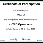 Workshop Participation Certificate | Templates At Allbusinesstemplates pertaining to Sample Certificate Of Participation Template