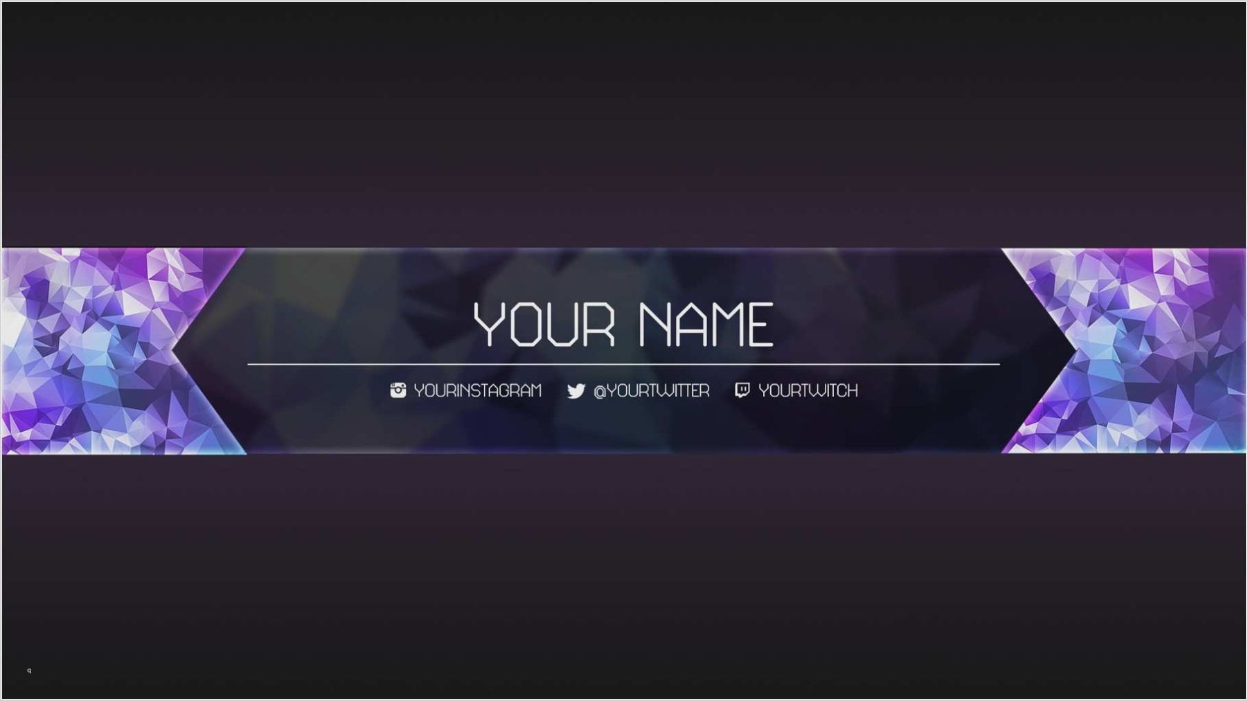 Youtube Banner Template Gimp Pertaining To Gimp Youtube Banner Template