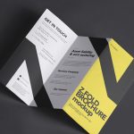 Z Fold Brochure Psd Mockup Download For Free – Designhooks With Regard To Z Fold Brochure Template Indesign